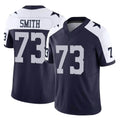 Jdoa D.Cowboys #73 Tyler Smith Player Navy-White Limited Alternate Vapor F.U.S.E. Home Game Stitched Jerseys