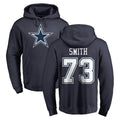 Jdoa D.Cowboys #73 Tyler Smith Player Navy Pullover Hoodies Limited Stitched Jerseys