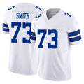 Jdoa D.Cowboys #73 Tyler Smith Player White Limited Vapor F.U.S.E. Home Game Stitched Jerseys