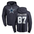 Jdoa D.Cowboys #87 Jake Ferguson Player Navy Pullover Hoodies Limited Stitched Jerseys
