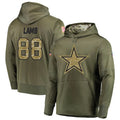 Jdoa D.Cowboys #88 CeeDee Lamb Player Salute to Service Pullover Hoodie Game Stitched Jerseys
