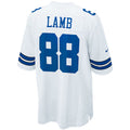 Jdoa D.Cowboys #88 CeeDee Lamb Player White Home Game Stitched  Jerseys