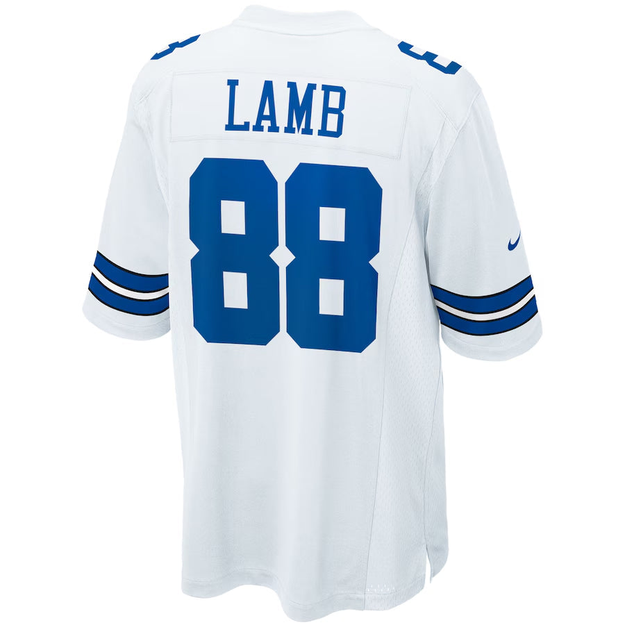 Jdoa D.Cowboys #88 CeeDee Lamb Player White Home Game Stitched  Jerseys