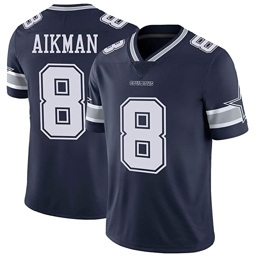 Jdoa D.Cowboys #8 Troy Aikman Player Navy Vapor Untouchable Limited Stitched Jerseys