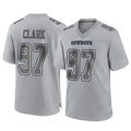 Jdoa D.Cowboys #97 Kenny Clark Player Gray Atmosphere Fashion Home Game Stitched Jerseys