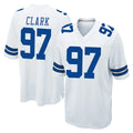 Jdoa D.Cowboys #97 Kenny Clark Player White Home Game Stitched Jerseys