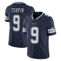 Jdoa D.Cowboys #9 KaVontae Turpin Player Navy Vapor Untouchable Limited Home Game Stitched Jerseys