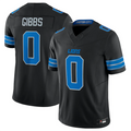 Jdoa D.Lions #0 Jahmyr Gibbs Player Black Vapor F.U.S.E. Limited Replica Stitched Jerseys
