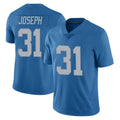 Jdoa D.Lions #31 Kerby Joseph Player Blue Limited Throwback Vapor Untouchable Stitched Jerseys