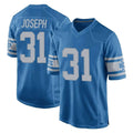 Jdoa D.Lions #31 Kerby Joseph Player Blue Vapor Untouchable Throwback Game Stitched Jerseys
