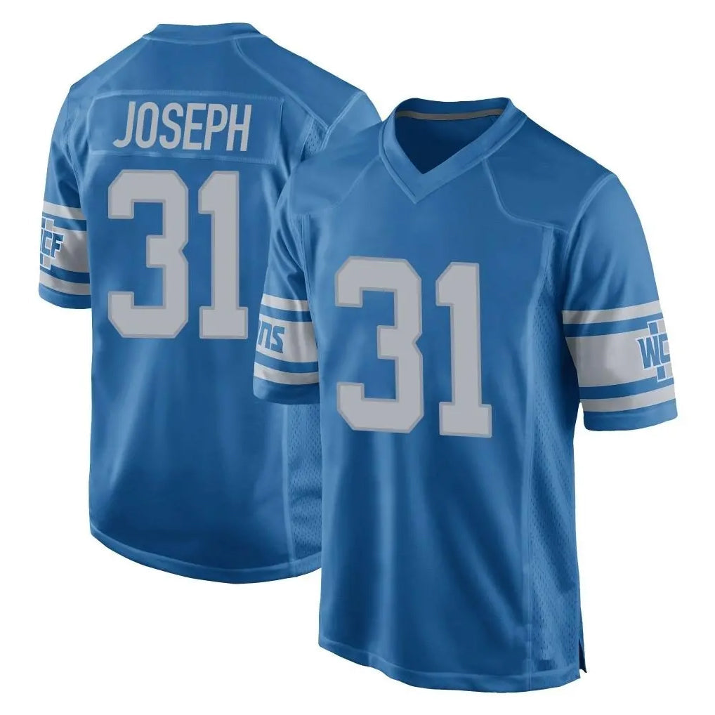 Jdoa D.Lions #31 Kerby Joseph Player Blue Vapor Untouchable Throwback Game Stitched Jerseys