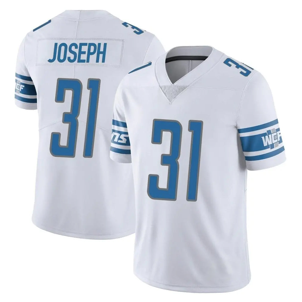 Jdoa D.Lions #31 Kerby Joseph Player White Limited Vapor Untouchable Home Game Stitched Jerseys