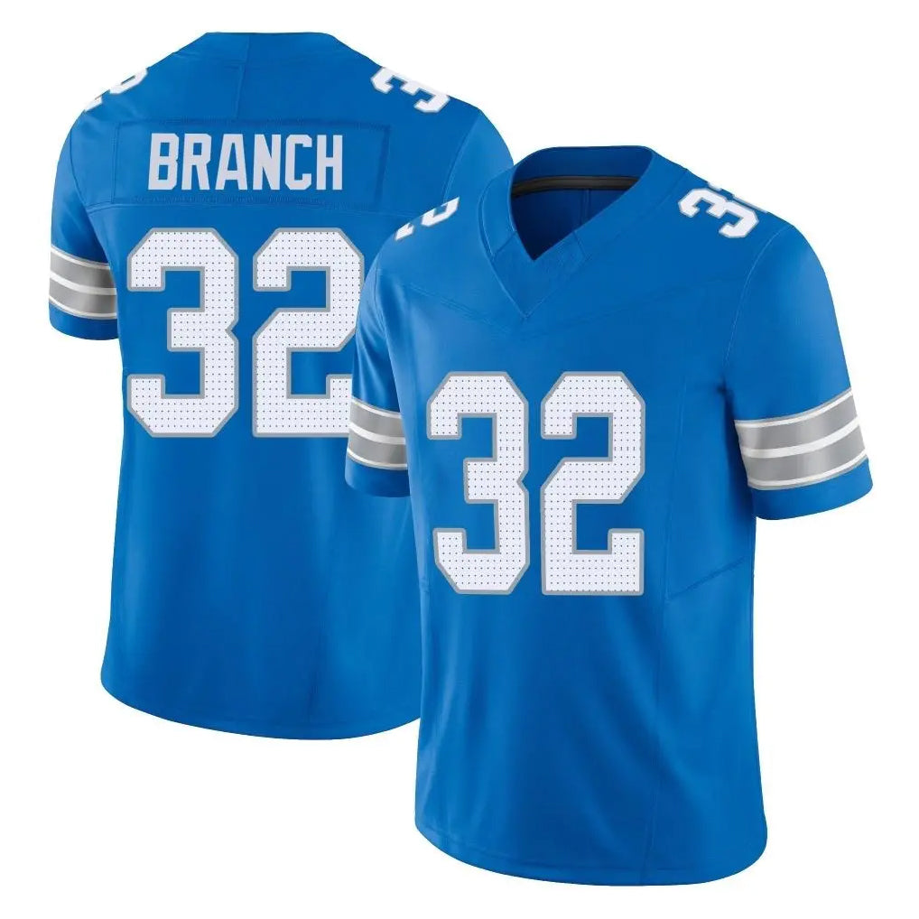 Jdoa D.Lions #32 Brian Branch Player Blue Limited Vapor F.U.S.E. Alternate Home Game Stitched Jerseys