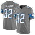 Jdoa D.Lions #32 Brian Branch Player Gray Vapor F.U.S.E. Limited Stitched Jerseys