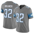 Jdoa D.Lions #32 Brian Branch Player Gray Vapor F.U.S.E. Limited Home Game Stitched Jerseys