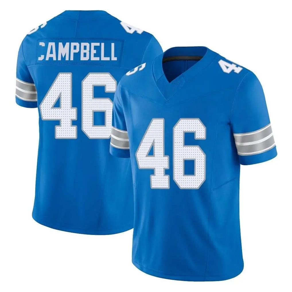 Jdoa D.Lions #46 Jack Campbell Player Blue Limited Vapor F.U.S.E. Alternate Home Game Stitched Jerseys
