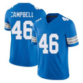 Jdoa D.Lions #46 Jack Campbell Player Blue Limited Vapor F.U.S.E. Alternate Home Game Stitched Jerseys