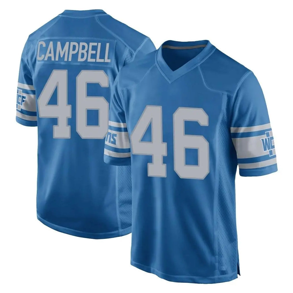 Jdoa D.Lions #46 Jack Campbell Player Blue Vapor Untouchable Throwback Game Stitched Jerseys