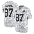 Jdoa D.Lions #87 Sam LaPorta Player Arctic Camo Salute To Service Limited Stitched Jerseys