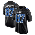 Jdoa D.Lions #87 Sam LaPorta Player Black Fashion Home Game Stitched Jerseys
