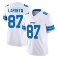 Jdoa D.Lions #87 Sam LaPorta Player White Limited Vapor F.U.S.E. Alternate Home Game Stitched Jerseys