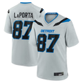 Jdoa D.Lions #87 Sam LaPorta Silver 2026 Rivalries Collection Game Stitched Jerseys