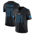 Jdoa D.Lions #91 Tyleik Williams Player Black Impact Limited Home Game Stitched Jerseys