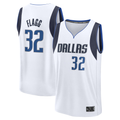 Xdoa D.Mavericks #32 Cooper Flagg White 2025 Draft First Round Pick Fast Break Replica Jerseys - Association Edition
