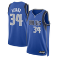 Jdoa D.Mavericks #34 Santi Aldama Blue Icon Edition Swingman Stitched Jerseys