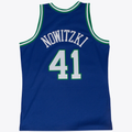 Xdoa D.Mavericks #41 Dirk Nowitzki Road 1998-99 Mitchell & Ness Swingman Stitched Jerseys