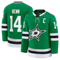 Jdoa D.Stars #14 Jamie Benn Kelly Green Home Premium Jerseys