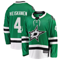 Jdoa D.Stars #4 Miro Heiskanen Kelly Green Team Color Breakaway Player Jerseys