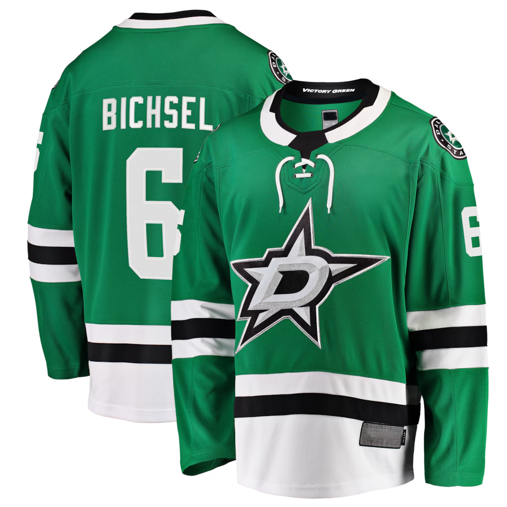 Jdoa D.Stars #6 Lian Bichsel Kelly Green Home Breakaway Jerseys