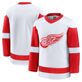 Jdoa D.Red wings White Away Premium Jerseys