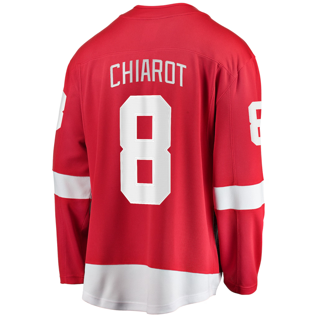 Jdoa D.Red wings #8 Ben Chiarot Red Home Breakaway Player Jerseys