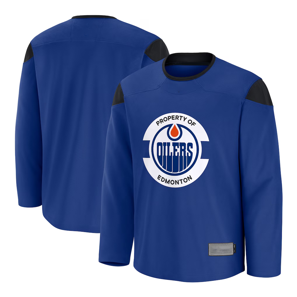 Jdoa E.Oilers Royal Practice Jerseys