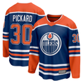 Jdoa E.Oilers #30 Calvin Pickard Royal Home Premier Breakaway Player Jerseys