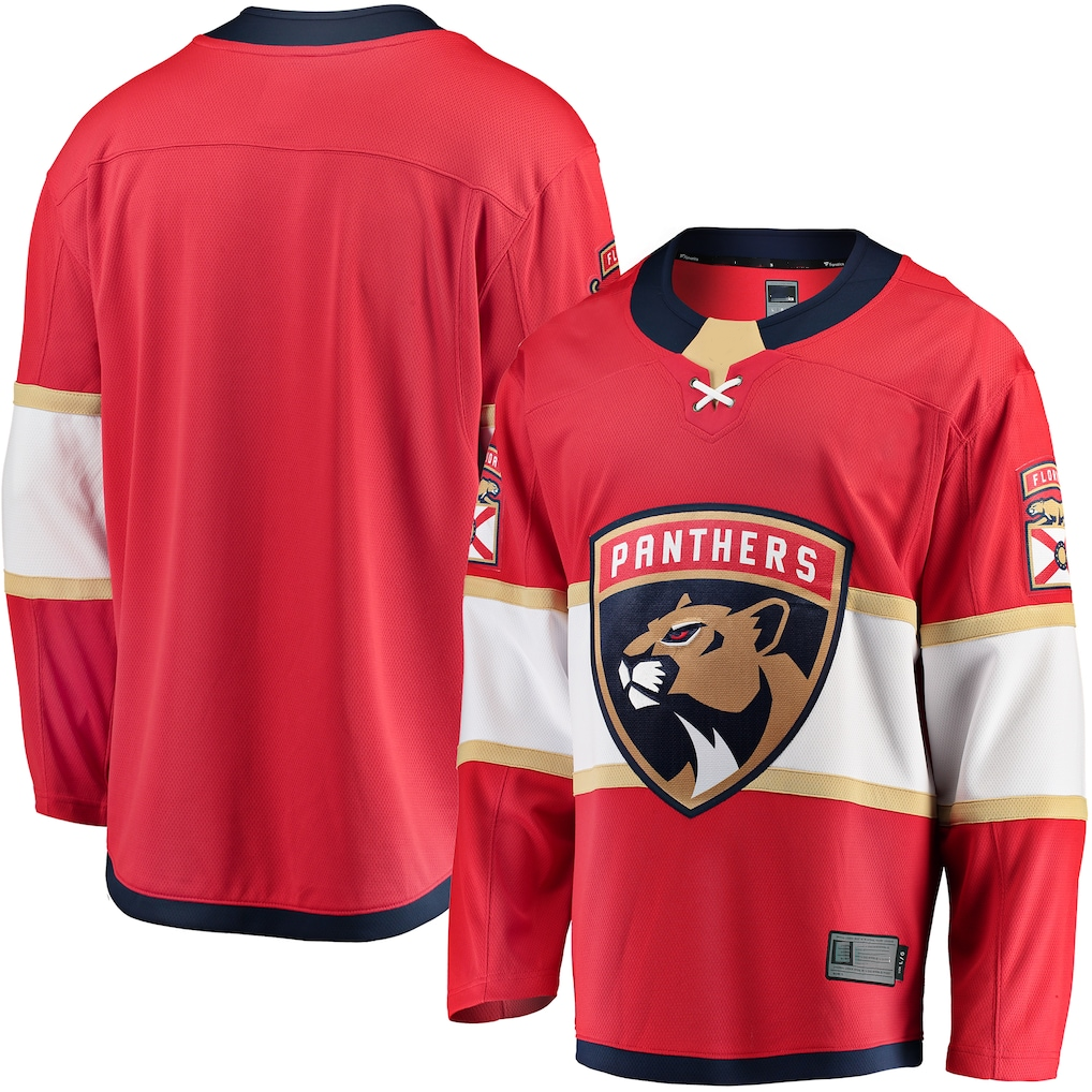 Jdoa F.Panthers Red Breakaway Home Jerseys