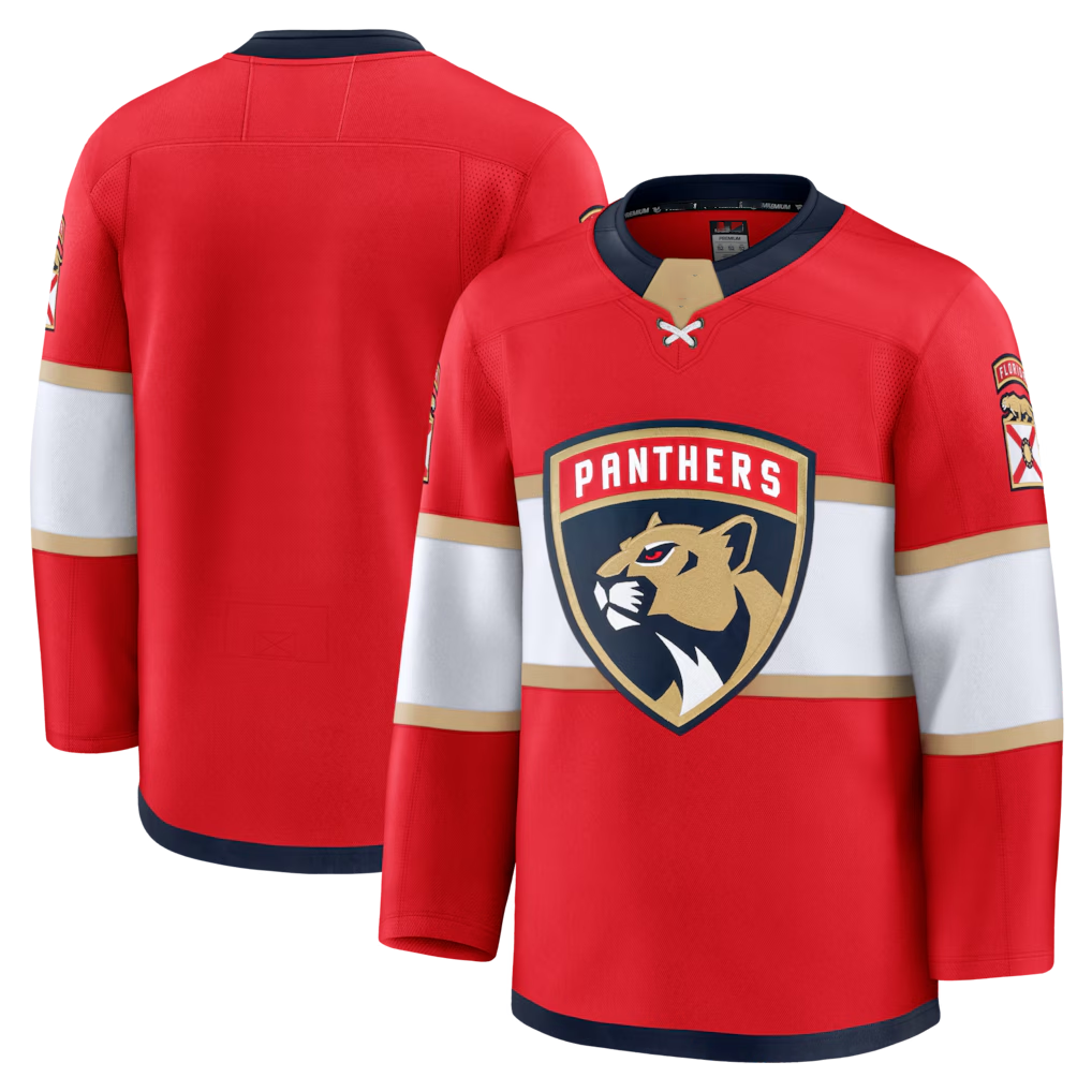 Jdoa F.Panthers Red Home Premium Jerseys