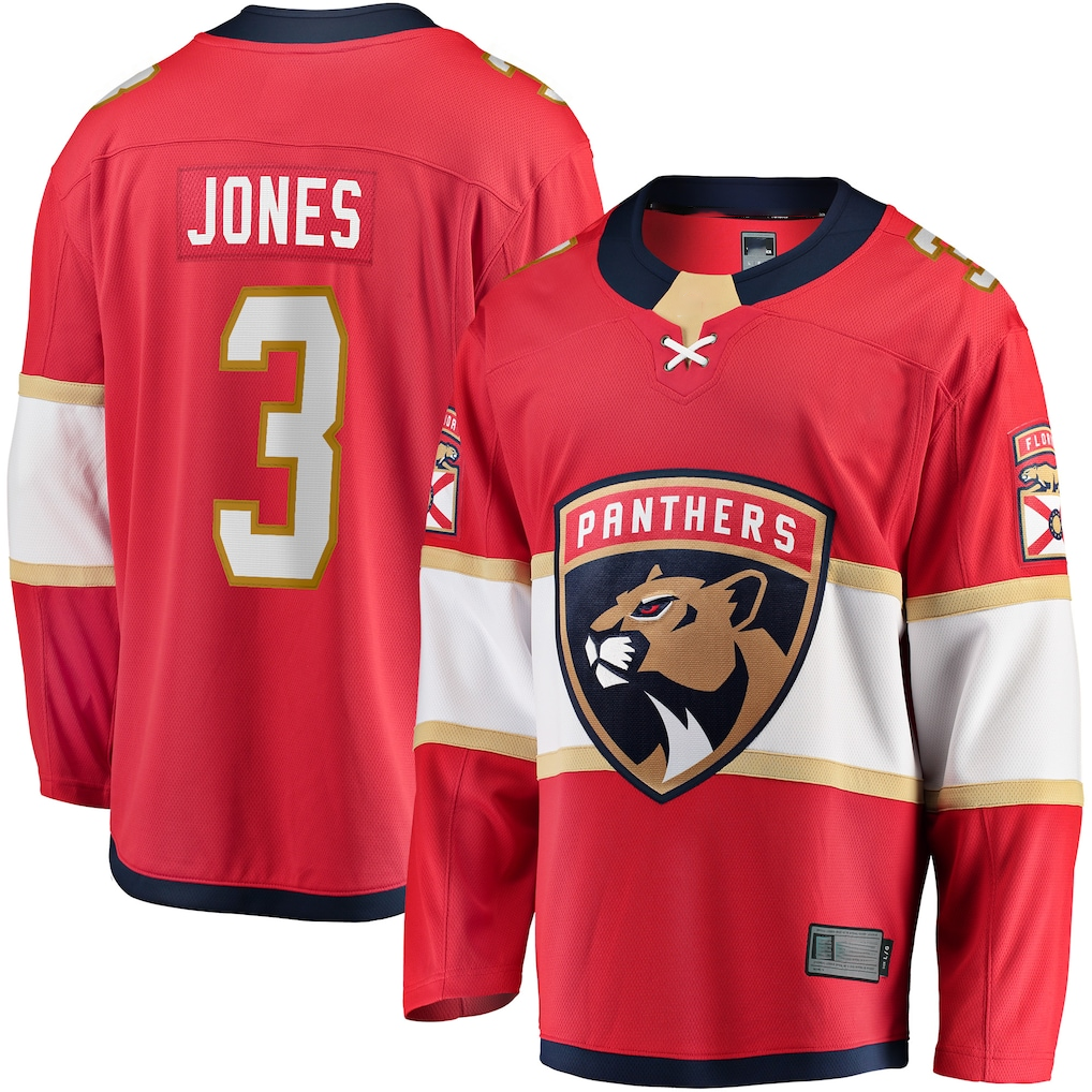 Jdoa F.Panthers #3 Seth Jones Red Home Breakaway Jerseys