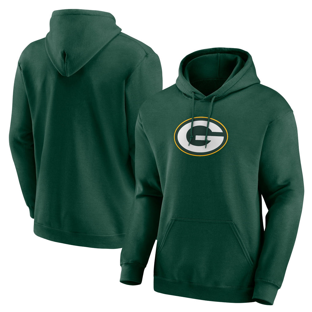 Jdoa GB.Packers Green Logo Pullover Hoodies Limited Game Blank Player Stitched Jerseys