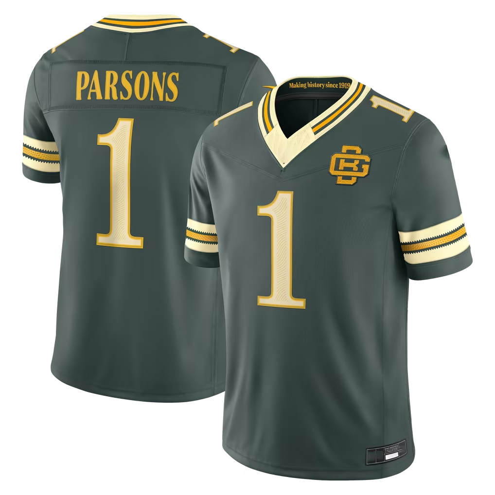 Jdoa GB.Packers #1 Micah Parsons Green 2026 Rivalries Collection Limited Stitched Jerseys
