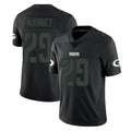 Jdoa GB.Packers #29 Xavier McKinney Player Black Impact Limited Home Game Stitched Jerseys
