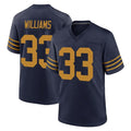 Jdoa GB.Packers #33 Evan Williams Player Navy The 1923 Classic Home Game Stitched Jerseys