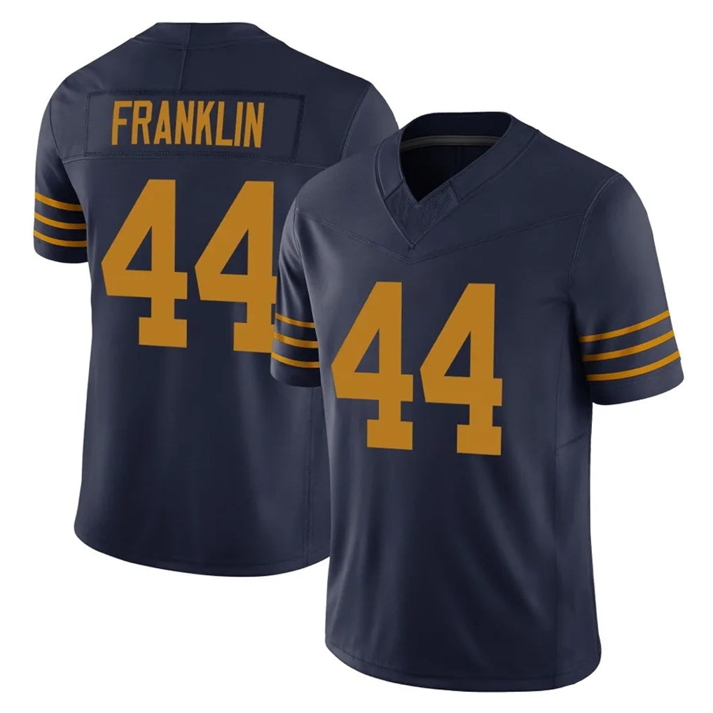 Jdoa GB.Packers #44 Zaire Franklin Player Navy The 1923 Classic Vapor F.U.S.E. Home Game Stitched Jerseys