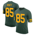Jdoa GB.Packers #85 Tucker Kraft Player Green Alternate Vapor Home Game Stitched Jerseys