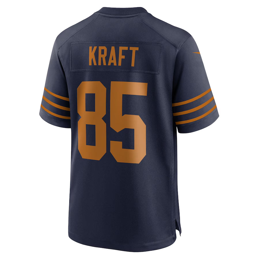 Jdoa GB.Packers #85 Tucker Kraft Player Navy The 1923 Classic Game Stitched Jerseys
