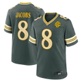 Jdoa GB.Packers #8 Josh Jacobs Green 2026 Rivalries Collection Game Stitched Jerseys