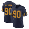 Jdoa GB.Packers #90 Lukas Van Ness Player Navy The 1923 Classic Home Game Stitched Jerseys