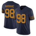 Jdoa GB.Packers #98 Javon Hargrave Player Navy The 1923 Classic Vapor F.U.S.E. Home Game Stitched Jerseys